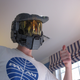 Illustration for article titled The Lego Master Chief Helmet You Can Actually Wear